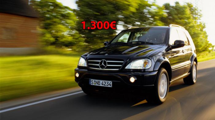 91 Ι.Χ. από 200 ευρώ - Mercedes ML 55 AMG με 1.300 ευρώ 